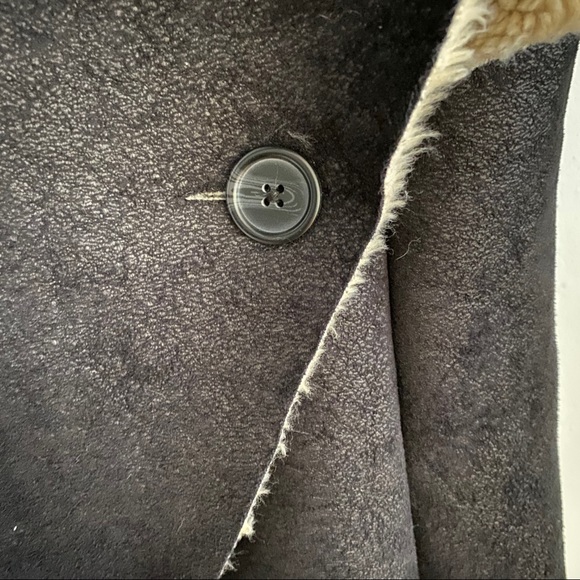 🎉HP! Navy BB Dakota Faux Shearling Jacket - Picture 5 of 8